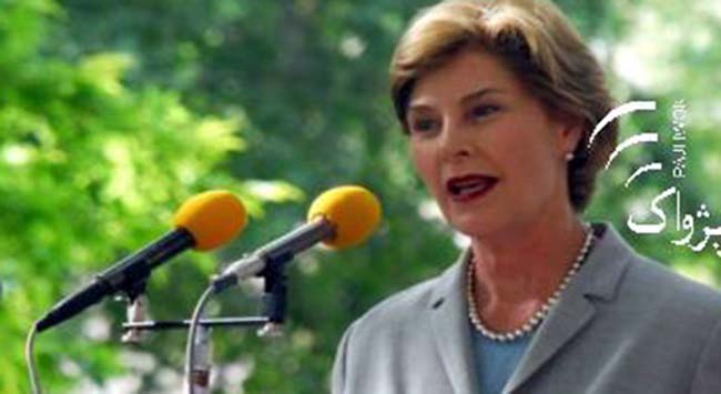 Laura Bush Wants Afghan Women Empowered